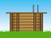 Piscine bois hors sol