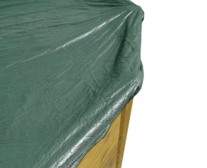 Bâche d'hiver pour piscine en bois OBLONG