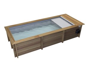 Piscine en bois rectangulaire Urbaine 6,00 x 2,50 M - H 133 cm - PROCOPI BWT MyPool