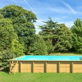 Piscine en bois rectangulaire WEVA 8,00 x 4,00 M - H 146 cm - PROCOPI BWT MyPool