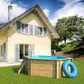 Piscine en bois octogonale TROPIC OCTO 414 - H 120 cm - PROCOPI BWT MyPool