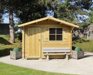 Chalet de jardin en bois CLASSIC-EMBOÎTEMENT