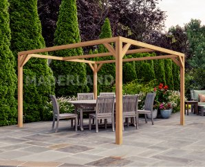 Pergola bois autoportante Tarragona –6 à 16 m2 - Maderland