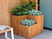 Jardinière en bois