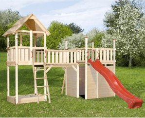 Aire de jeu extérieure complète pour enfant Tabaluga 819 – Weka