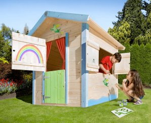 Maisonnette en bois pour enfant Tabaluga - Weka