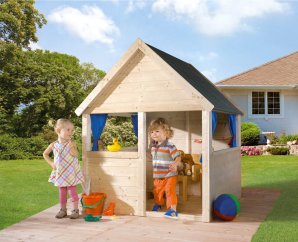 Maisonnette en bois extérieure pour enfant 815 - Weka