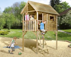 Maisonnette en bois sur pilotis pour enfant 815 – Weka
