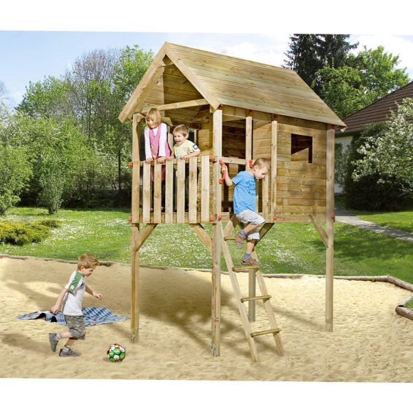Maisonnette en bois sur pilotis pour enfant 815 – Weka