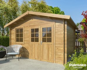Chalet de jardin Valentine 2,96 x 2,50 m – Palmako