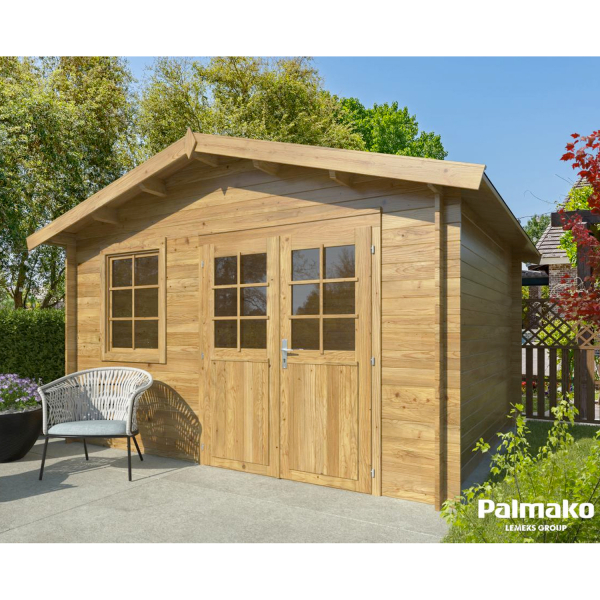 Chalet de jardin Valentine 2,96 x 2,50 m – Palmako