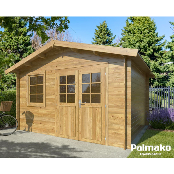 Cabane de jardin 3,80 x 3,37 m – Palmako