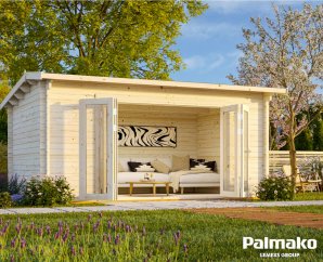 Chalet de jardin en bois Ines 5 x 3,2 m – Palmako