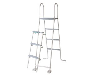 Échelle de sécurité pour piscine hors sol 1,20 ou 1,32 m