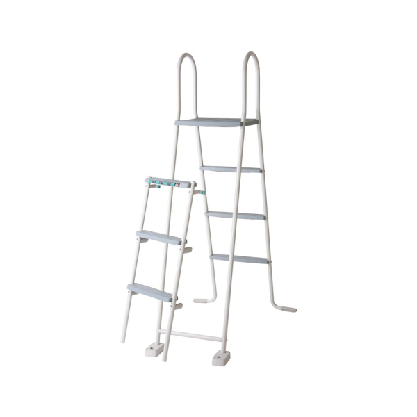 Échelle de sécurité pour piscine hors sol 1,20 ou 1,32 m