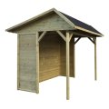Pavillon de jardin en bois Ronsburg 3,4 x 2,5 m – SOLID