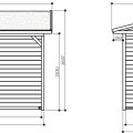 Pavillon de jardin en bois Ronsburg 3,4 x 2,5 m – SOLID