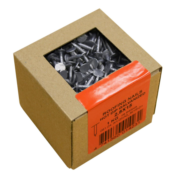 Clous galvanisé à Shingles et Roofing  16mm- 1kg