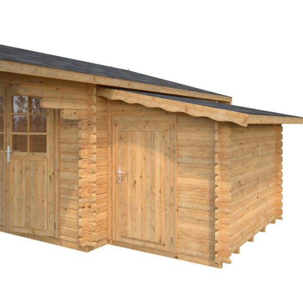 Local annexe 1,87 x 2,55 m - Traité marron