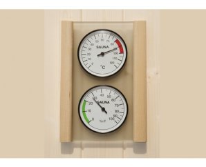 Set hygromètre & thermomètre sauna