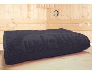 Serviette sauna anthracite