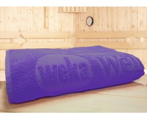Serviette sauna violet
