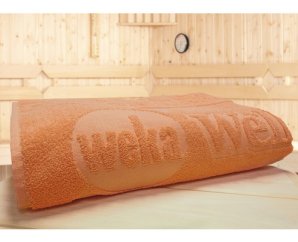 Serviette sauna mandarine