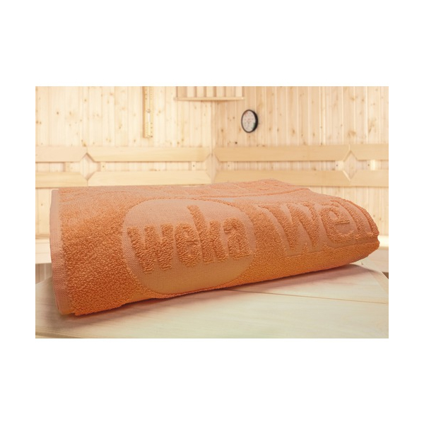Serviette sauna mandarine
