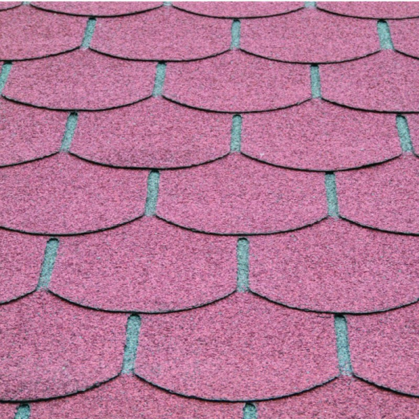 Shingles rouges - pack de 3m²