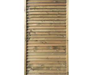 Paroi bois jalousie fixe Solid S1063 autoclave 90 x 200 cm