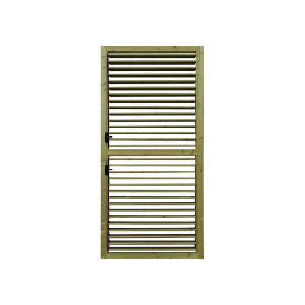 Paroi bois jalousie réglable Solid S1064 autoclave 90x200cm