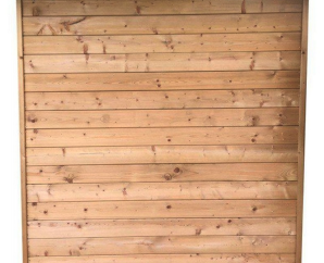 Paroi en bois autoclave pleine Solid 360x192,5cm
