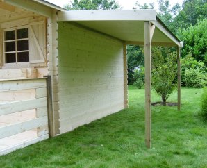 Bûcher à bois de chauffage 