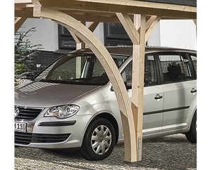 Arc pour carport en lamelle-colle