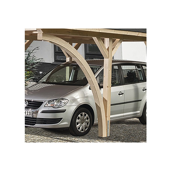 Arc pour carport en lamelle-colle