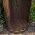 Douche extérieure en bois Thermowood