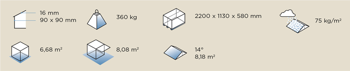 Kiosque pour jardin en bois traité autoclave 3,148 x 2,768 m – SOLID