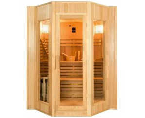 Sauna d'intérieur traditionnel vapeur ZEN 4 places - France Sauna