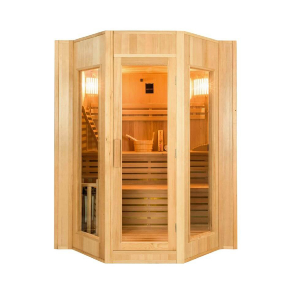 Sauna d'intérieur traditionnel vapeur ZEN 4 places - France Sauna