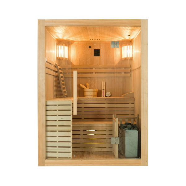 Sauna d'intérieur tradtionnel vapeur Sense 4 places - France Sauna
