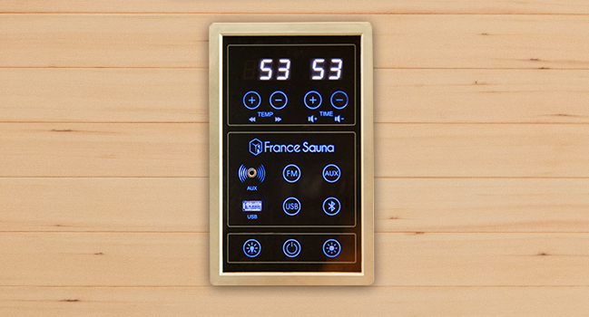 Sauna infrarouge 2 places Apollon Full Spectrum Quartz - France Sauna