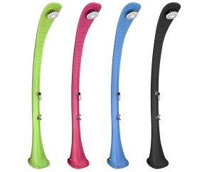 Douche extérieure solaire pour piscine Cobra 32 L – 4 coloris au choix – Formidra