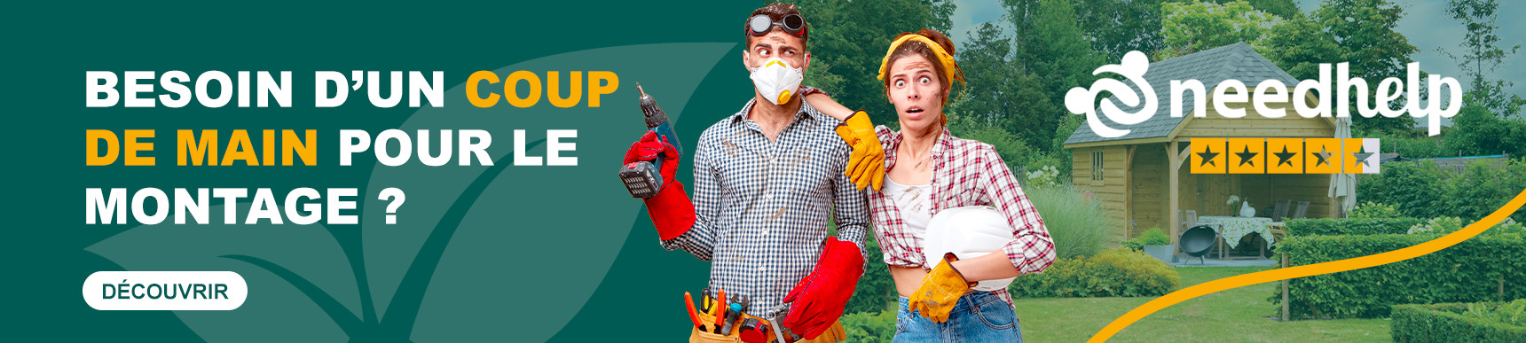 Slide service de pose Needhelp