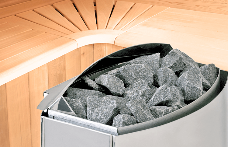 Sauna d'intérieur traditionnel vapeur Eccolo 6 places - Holl's