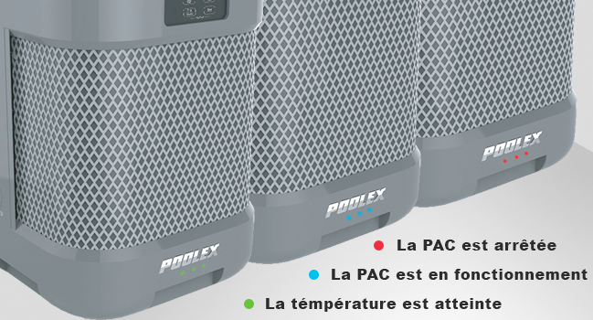 Pompe à chaleur Full Inverter Poolex Q-line 5 kW - Pour piscine de 20 à 35 m3