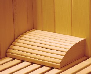 Appui-tête sauna en bois d’Abachi - Harvia