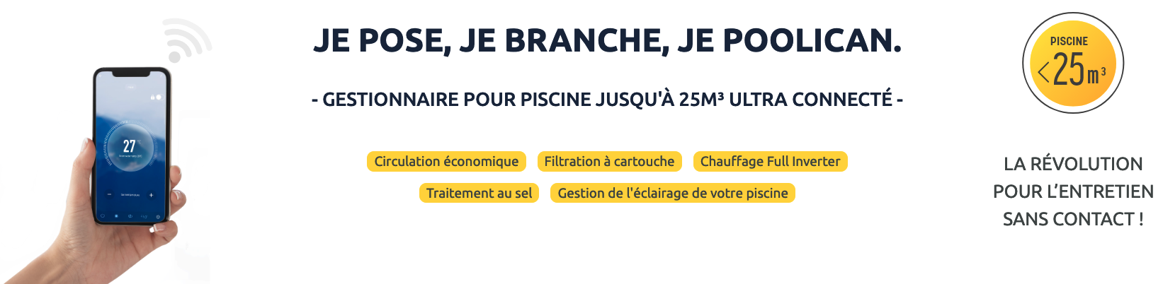 Poolican solution tout en un pour piscine jusqu’à 25 m3 – Poolex