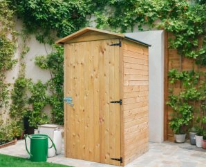 Armoire de jardin en bois TRADITIONAL | 90 x 96 cm | Bois autoclave | 12 mm d'épaisseur