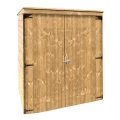 Armoire de jardin en bois MODERN | 90 x 183 cm | Bois autoclave | 12 mm d'épaisseur