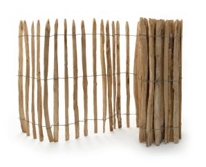 Ganivelle en bois de Châtaignier | 500 x 120 cm | 40-50 mm d'épaisseur 